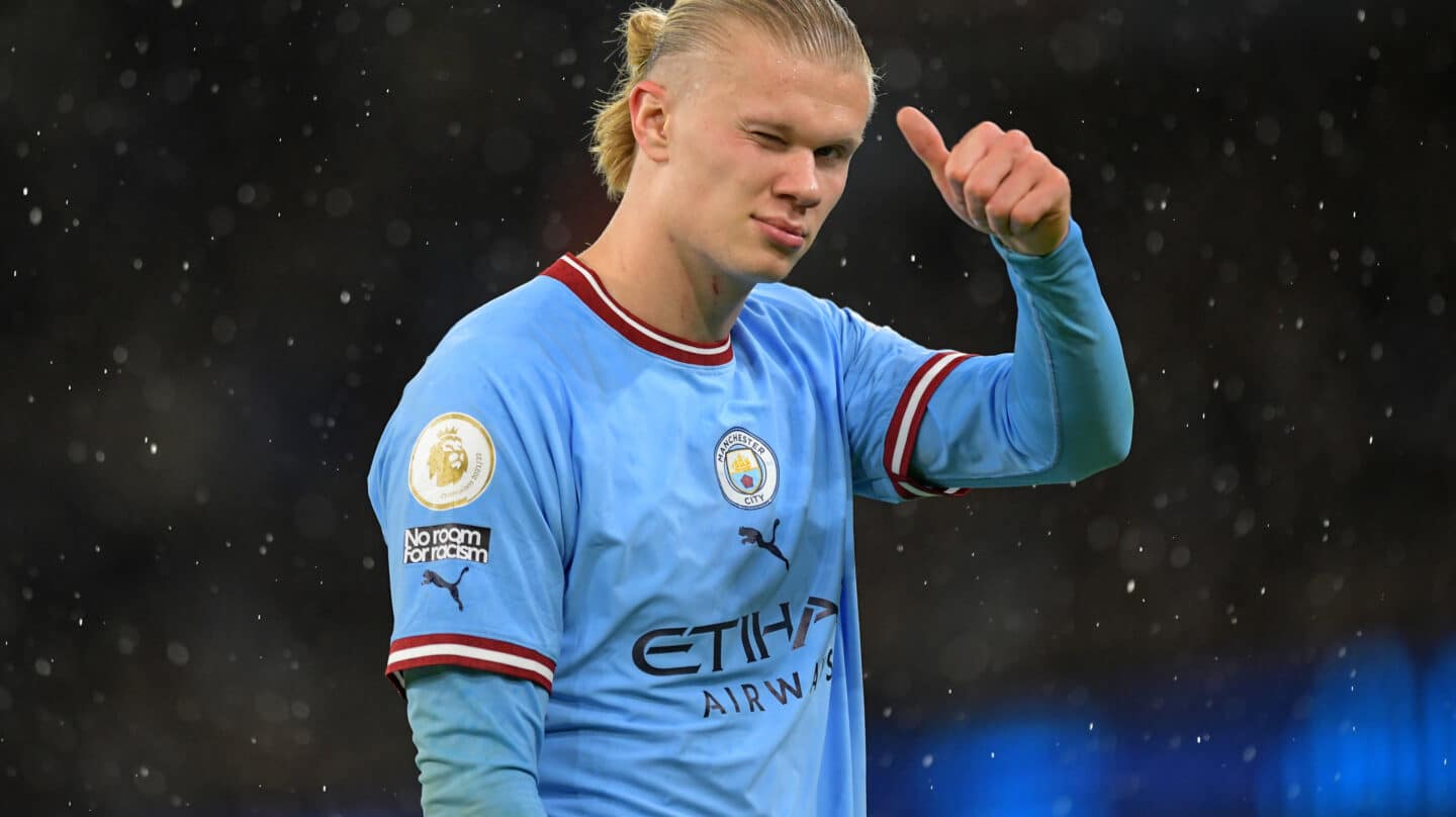 El delantero del Manchester City Erling Haaland, una de las mayores inversiones del City Football Group