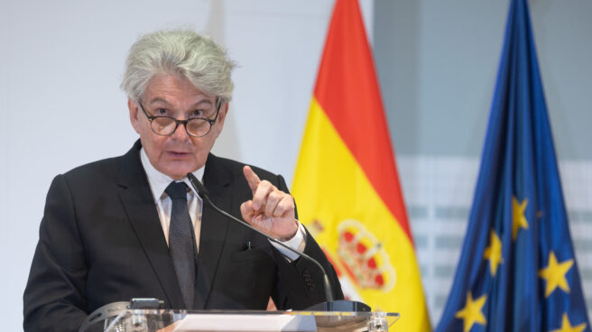 El comisario europeo de Mercado Interior, Thierry Breton El comisario europeo de Mercado Interior, Thierry Breton