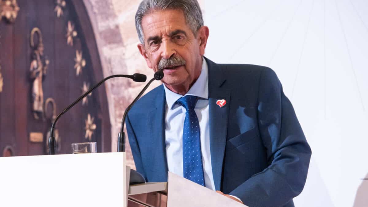 El presidente de Cantabria, Miguel Ángel Revilla.