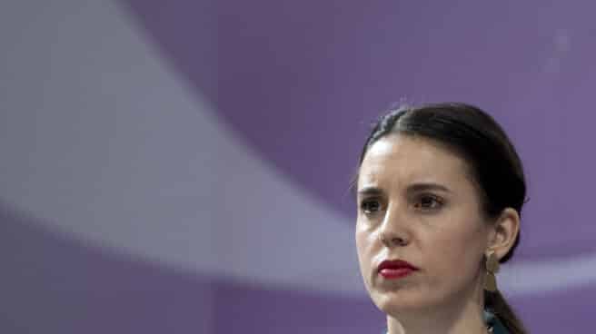 La ministra de Igualdad, Irene Montero