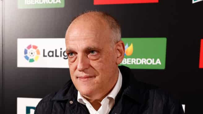 Los clubes de LaLiga impulsan las reformas de sus estadios gracias a los fondos CVC Javier Tebas asiste a la Gala de Premios de la Asociación de la Prensa Deportiva de Madrid (APDM) celebrada en el Auditorio Beatriz