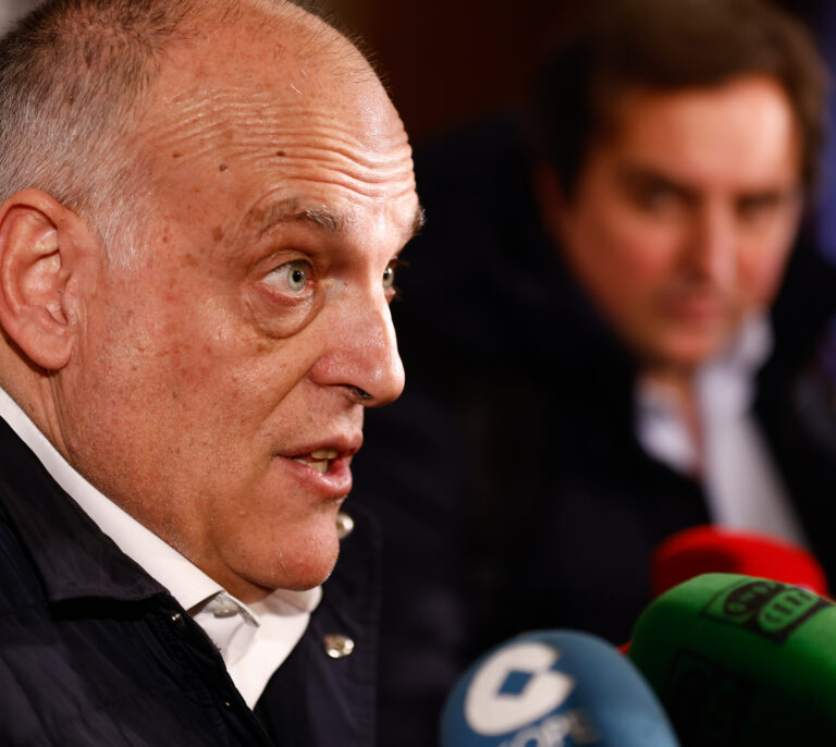 Javier Tebas, sobre el 'caso Negreira': "Se tiene que aclarar, hay indicios de que algo no está bien"