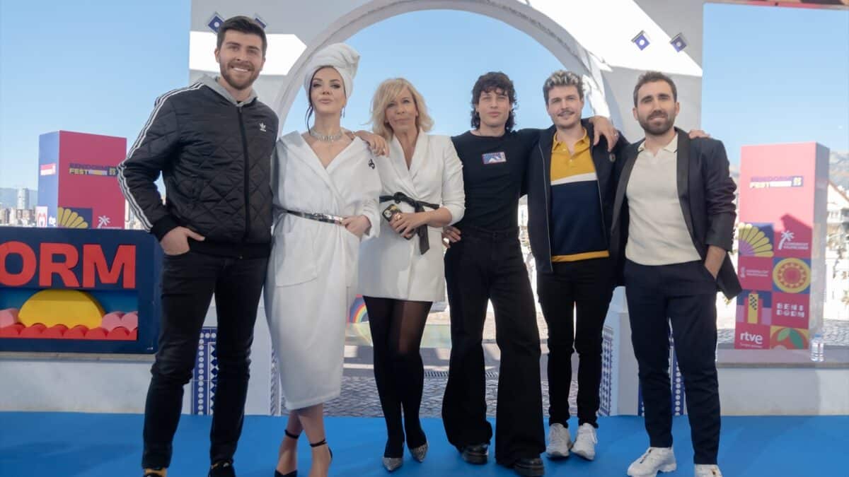 Rueda de prensa del día de la primera semifinal del 'Benidorm Fest 2023'