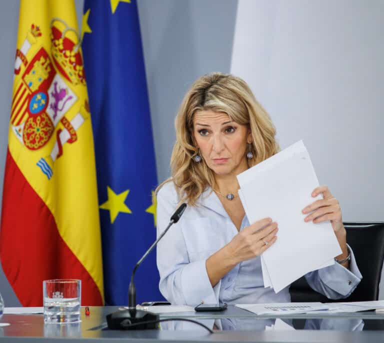Yolanda Díaz da un aviso a Podemos por el 'sí es sí': "Las formas en política son claves"