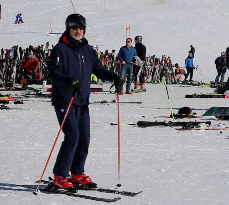 El rey Felipe pasa un fin de semana entre amigos en Baqueira Beret