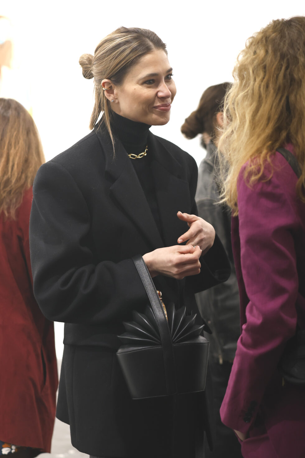 Carla Pereyra durante la inauguración de ARCO