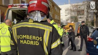 Muere una mujer de 65 años en un incendio de una casa en Madrid