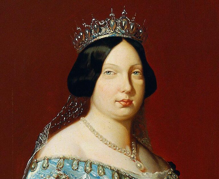 La reina Isabel II y su amante en el exilio de París