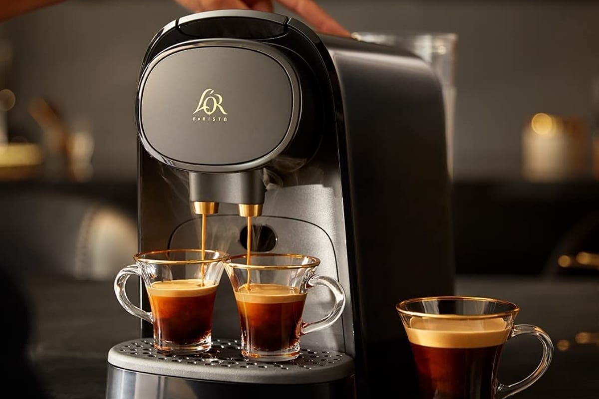 Disfruta de los mejores cafés en casa con la cafetera L'Or Barista, en  oferta casi al 50% de su precio original en la web de L'Or