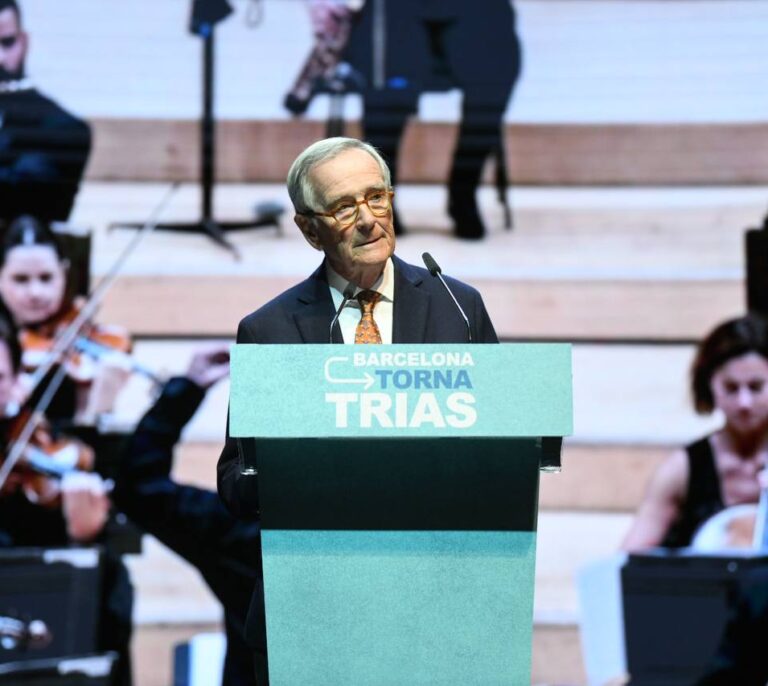 Xavier Trias olvida la independencia y se centra en la limpieza de Barcelona