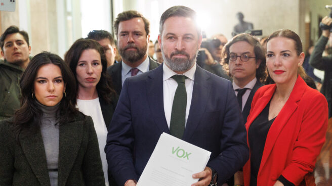Vox registra su segunda moción de censura contra Pedro Sánchez con Tamames como candidato