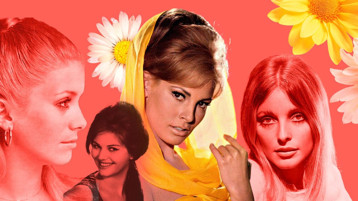 Raquel Welch y otras actrices de su generación