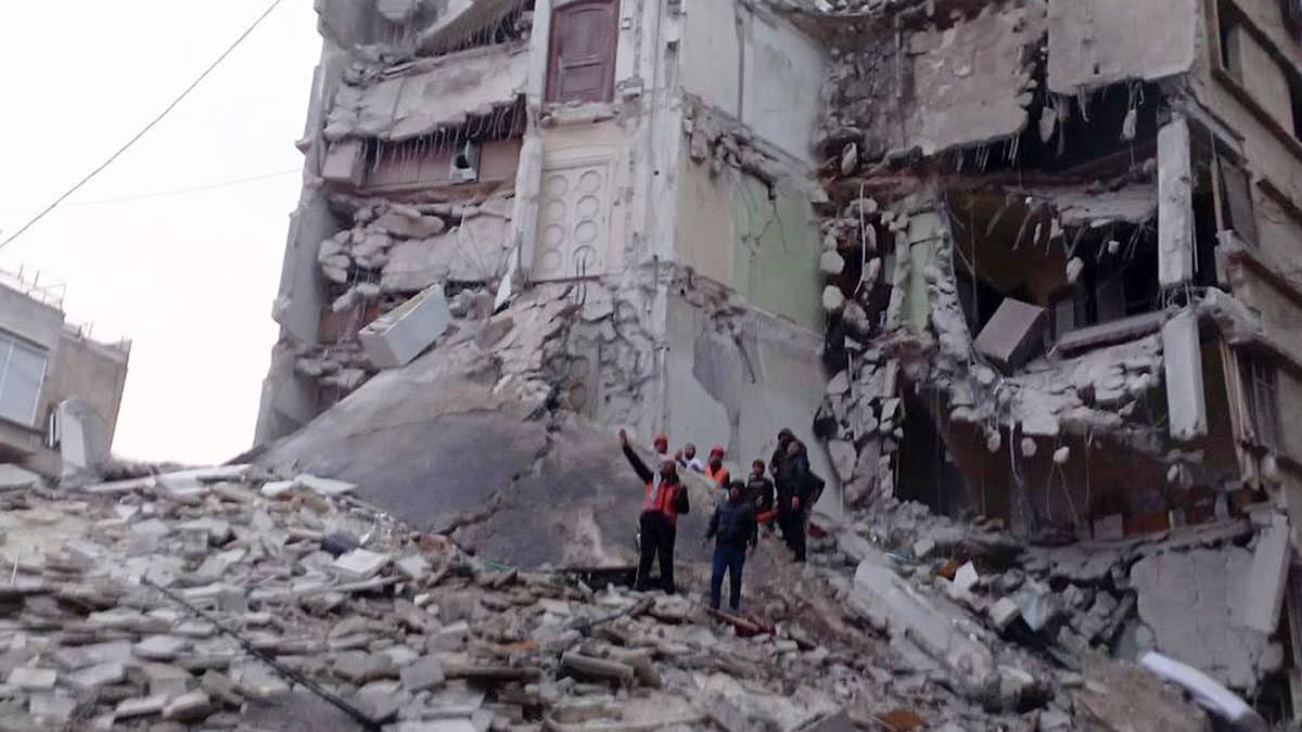 Terremoto en Turquía y Siria