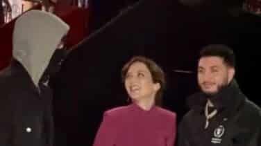 Omar Montes y Ceciarmy, los acompañantes sorpresa de Ayuso en la gala taurina de San Isidro