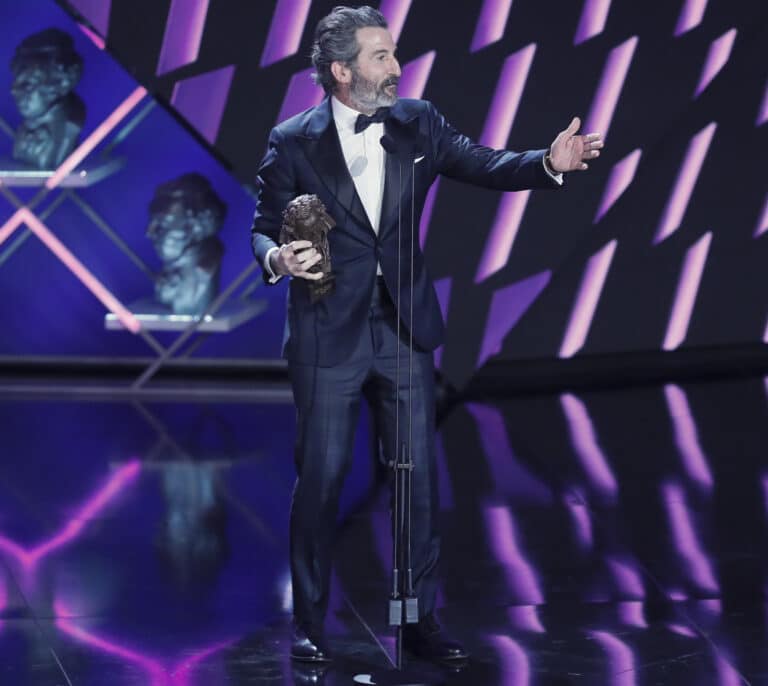 El discurso de Luis Zahera al recibir el Goya: "Siempre quise matar a un francés"