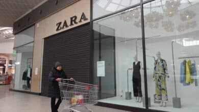 El cierre de tiendas en Rusia costó 231 millones a Inditex, 53 a H&M y 20 a Mango