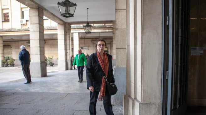Carmen Martínez Aguayo, a su llegada a una de las vistas del 'caso ERE'. Carmen Martínez Aguayo, a su llegada a una de las vistas del 'caso ERE'.
