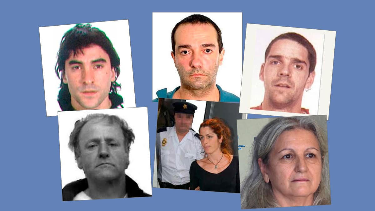 Faustino Marcos Álvarez, Garikoitz Etxebarria Goikoetxea, Gregorio Escudero Balerdi, Irantzu Gallastegui Sodupe, Asier Borrero Toribio y María Natividad Jáuregui Espina. Falta Sebasten Jon Gurtubay.