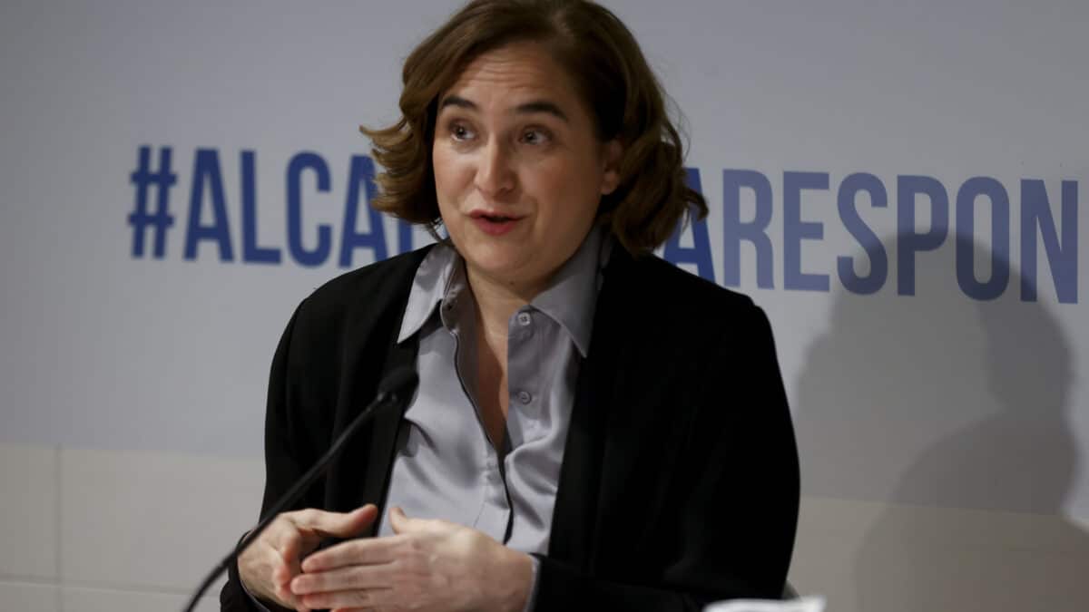 La alcaldesa de Barcelona y líder de Barcelona en Comú, Ada Colau