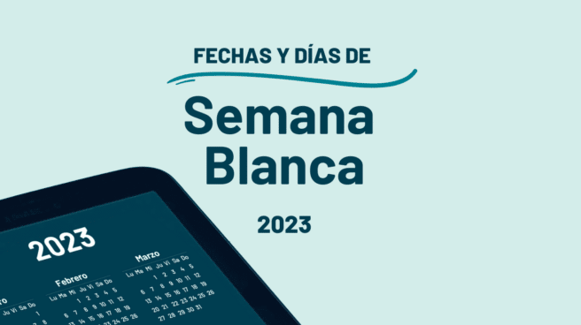 fechas y calendario escolar de Semana Santa 2023 Fechas y días de la Semana Blanca 2023 según el calendario escolar