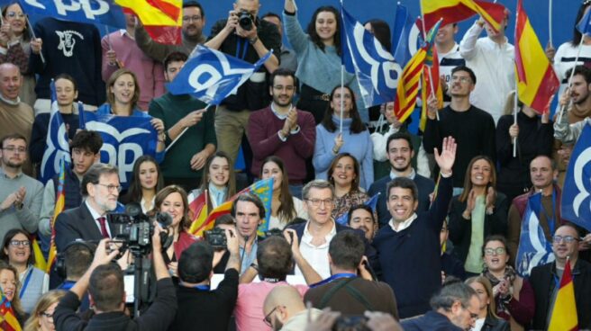 feijóo_rajoy_Aznar_valencia