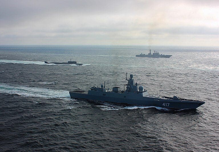 La inteligencia noruega denuncia la presencia de buques rusos con armamento nuclear en el mar Báltico