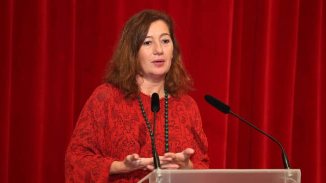 La presidenta de las Islas Baleares, la socialista Francina Armengol, en una imagen de archivo. La presidenta de las Islas Baleares, la socialista Francina Armengol, en una imagen de archivo.