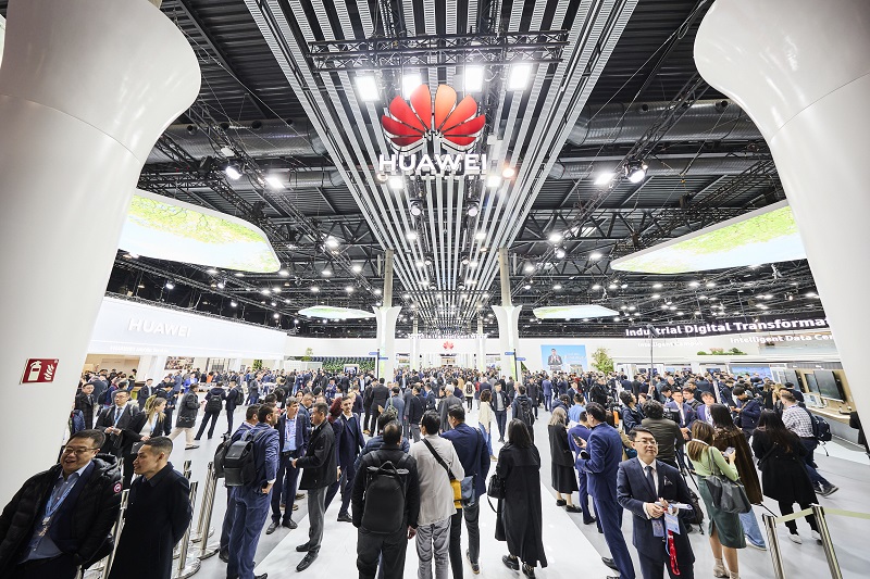 Stand de Huawei en el Mobile World Congress