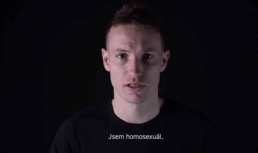 Jakub Jankto, en el vídeo en el que hace pública su homosexualidad.