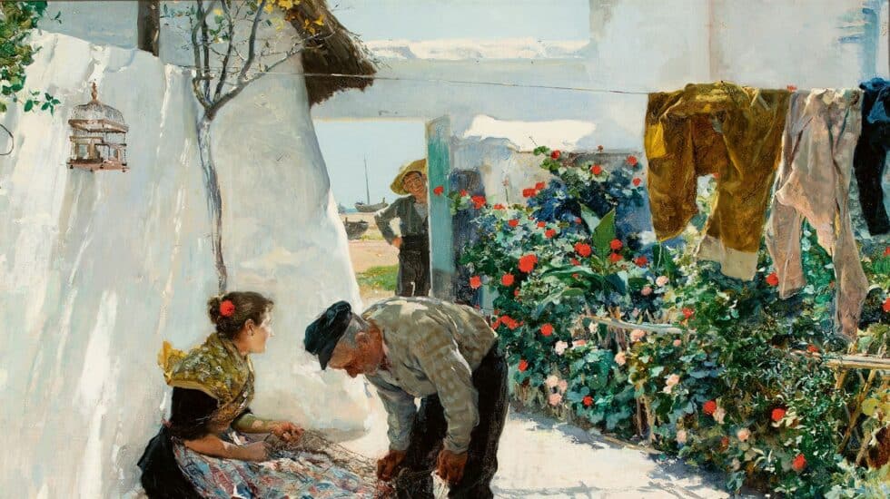 El Palacio Real acoge "tres exposiciones en una" de Sorolla con obra original, sala sensorial y realidad virtual Las redes, Valencia, 1893
