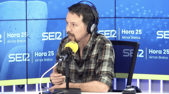 Pablo Iglesias en 'Hora 25'