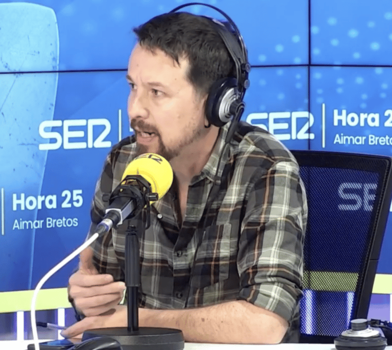Pablo Iglesias dice que la reforma del PSOE la ha redactado "un machista acreditado"