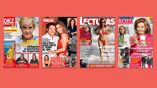 Portadas de revistas del corazón