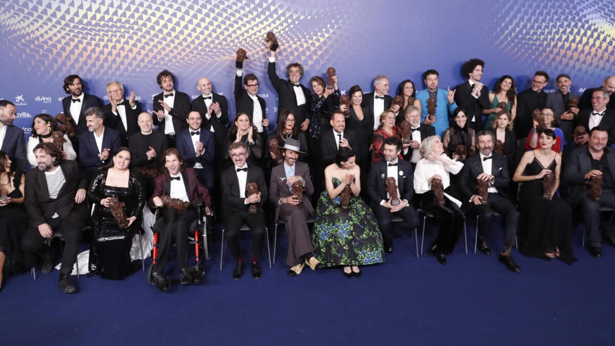 Estos son todos los premiados en los Goya 2023