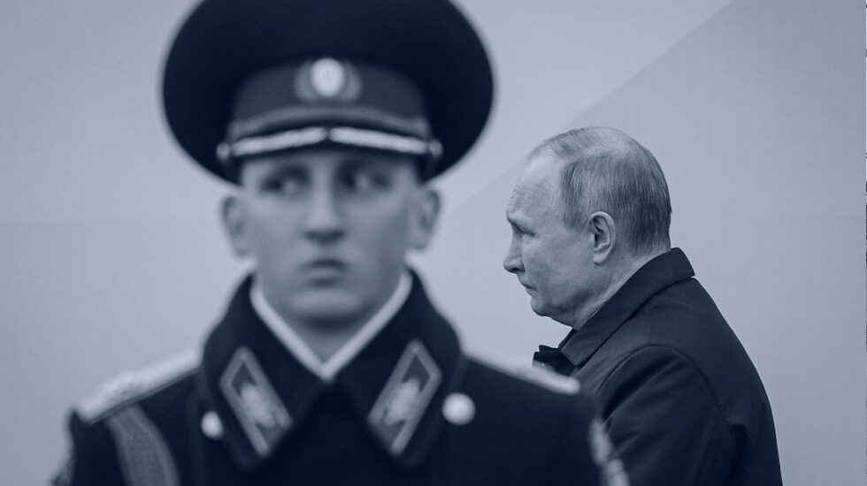 Vladimir Putin, líder ruso, en las celebraciones del Día de la Victoria.