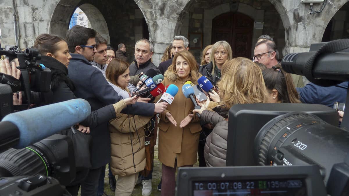 La ministra de Transportes, Raquel Sánchez.