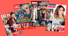 Lara Álvarez vuelve con su ex, el juez Pedraz enamorado... estas son las portadas de la semana