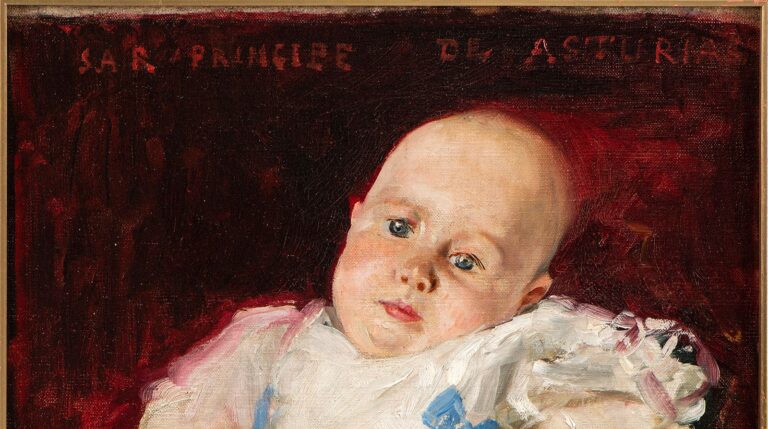 Retrato del príncipe de Asturias, La Granja, Segovia, 1907. Colección particular Retrato del príncipe de Asturias, La Granja, Segovia, 1907. Colección particular