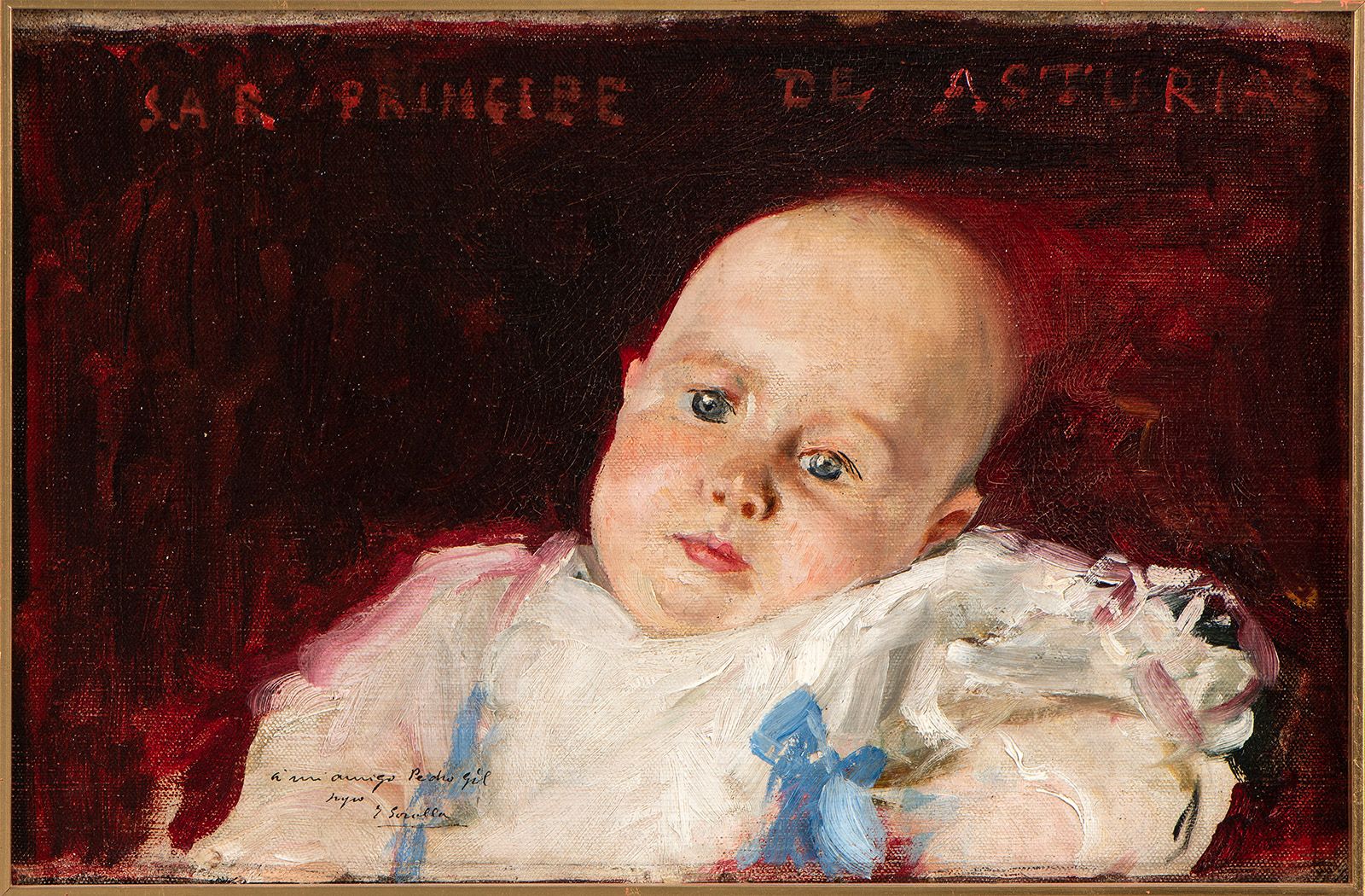 Retrato del príncipe de Asturias, La Granja, Segovia, 1907. Colección particular