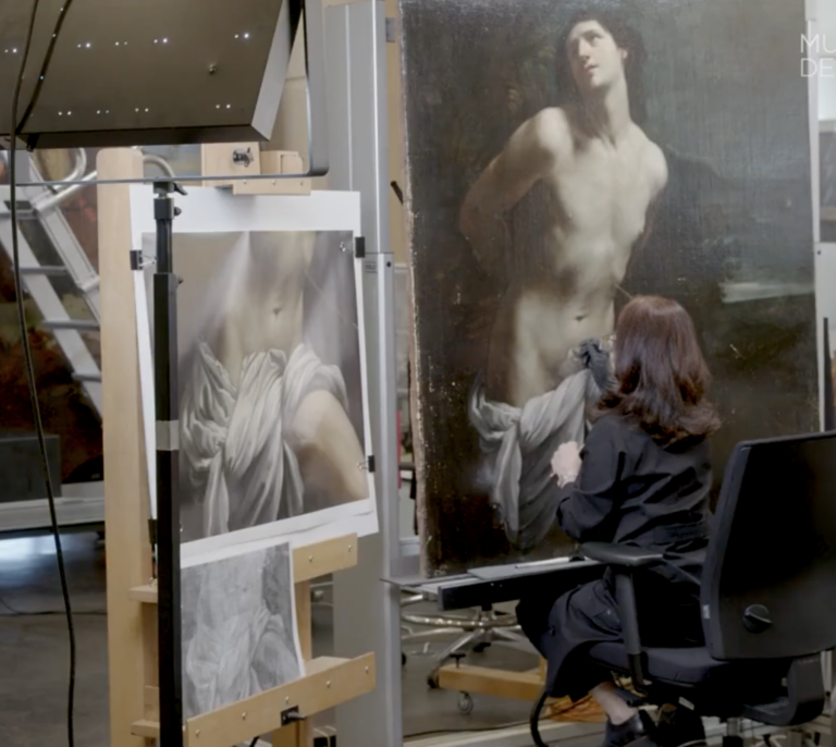 El Museo del Prado devuelve el San Sebastián de Guido Reni a su estado original