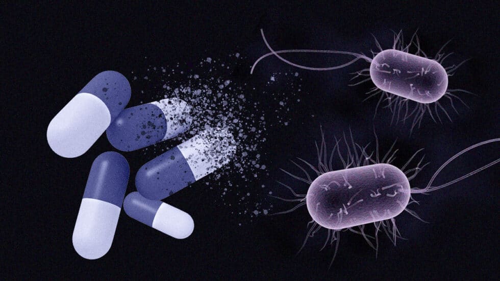 resistant bacteria.
