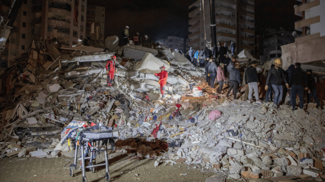 Terremoto de Turquía, que entra dentro del ranking de los terremotos más fuertes de la historia