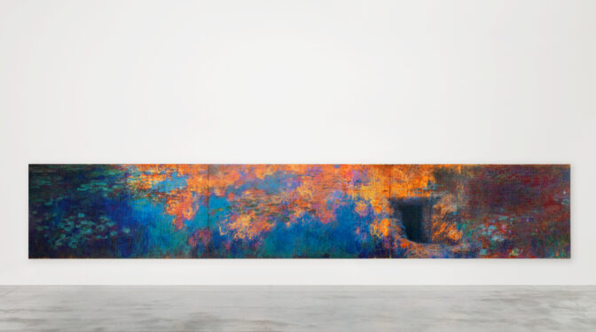 Lo último en arte 'gigante': Ai Weiwei recrea los 'Nenúfares' de Monet con 650.000 piezas Lego