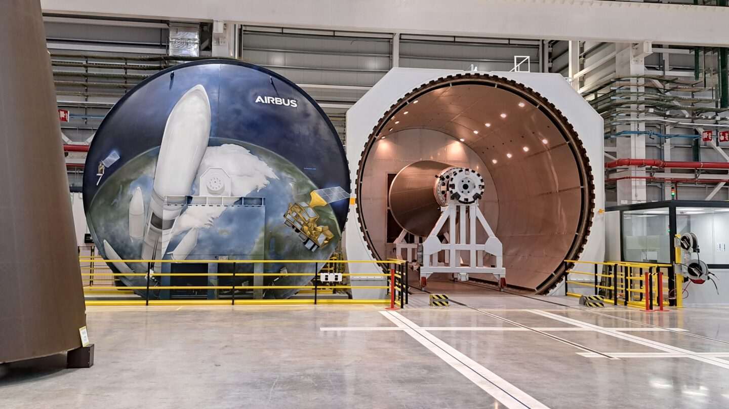 Interior de la planta de Airbus en Getafe.