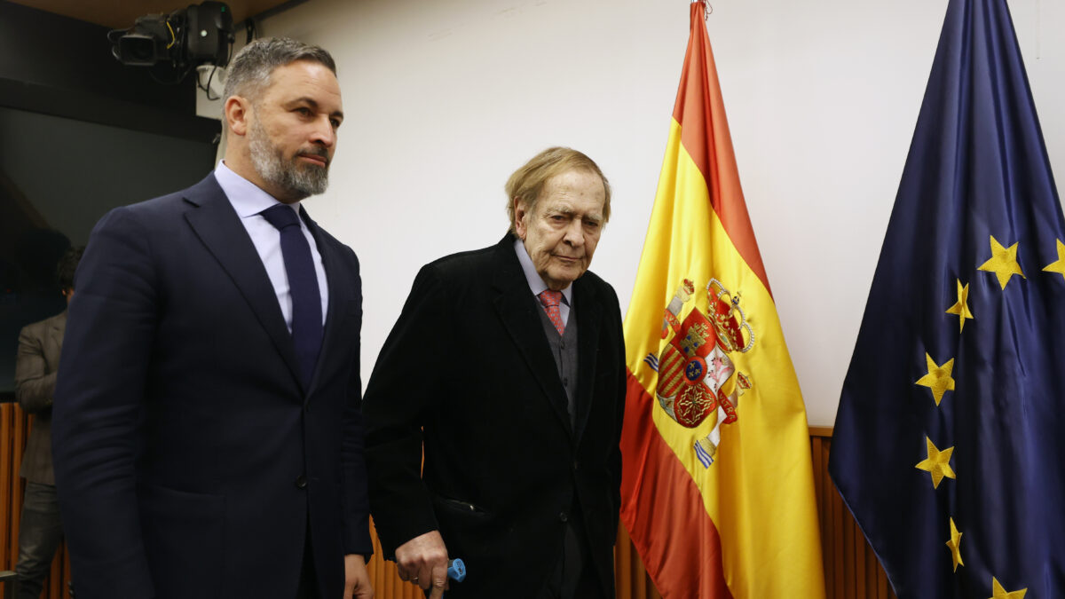 Abascal y Tamames, en el Congreso.