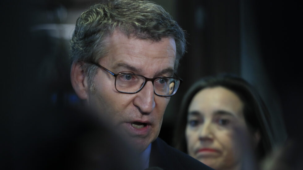 El presidente del PP, Alberto Núñez Feijóo.