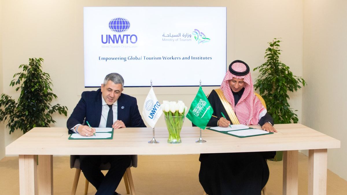 Arabia Saudí y la Organización Mundial del Turismo promueven la educación y el desarrollo profesional en el turismo