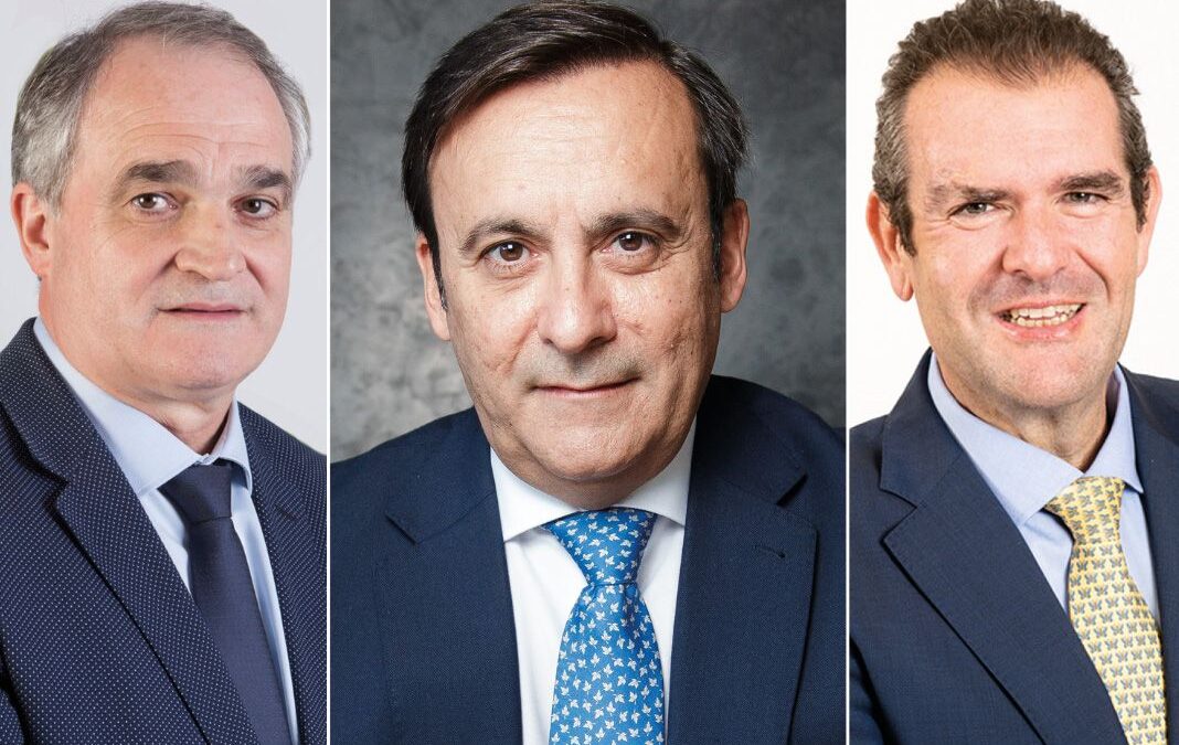 De izquierda a derecha: Antonio Mingorance, Eduardo Pastor y Enrique Ayuso