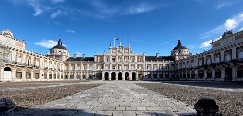 Palacio Real de Aranjuez por fuera, uno de los pueblos para ver en Semana Santa en Madrid