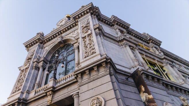 Deuda pública 2022 Edificio del Banco de España en Madrid.